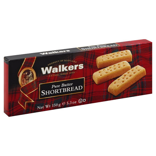 Walkers Pure Butter Shortbread Cookies, 5.3 Oz. 1 份