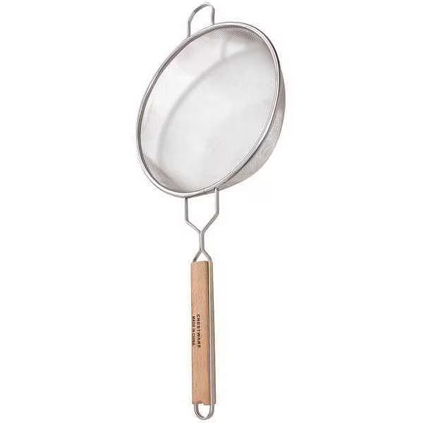 Mesh Strainer, 4-1/2in.H, Fine Single Mesh 2 lb