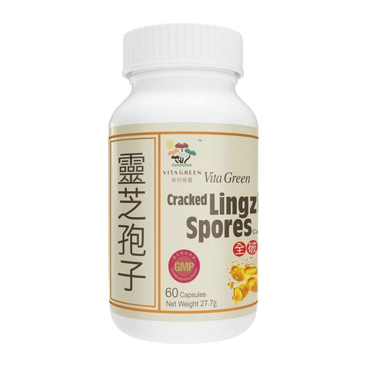 维特健灵全破壁灵芝孢子粉胶囊 60粒 1 瓶