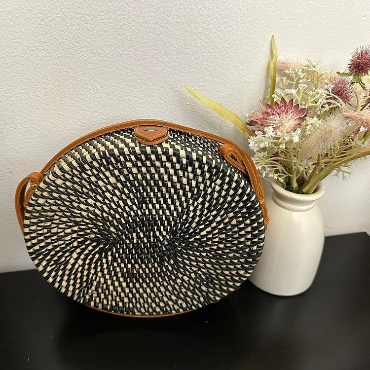 Oval Rattan Bag- STYLE 9 1 each
