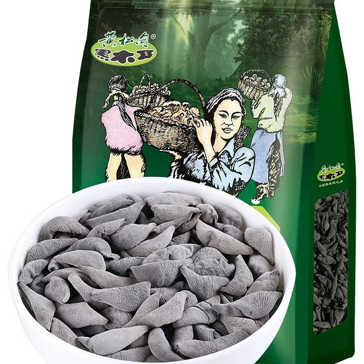 黄松甸有机小碗耳250g东北特产秋木耳干货黑木耳 250 克