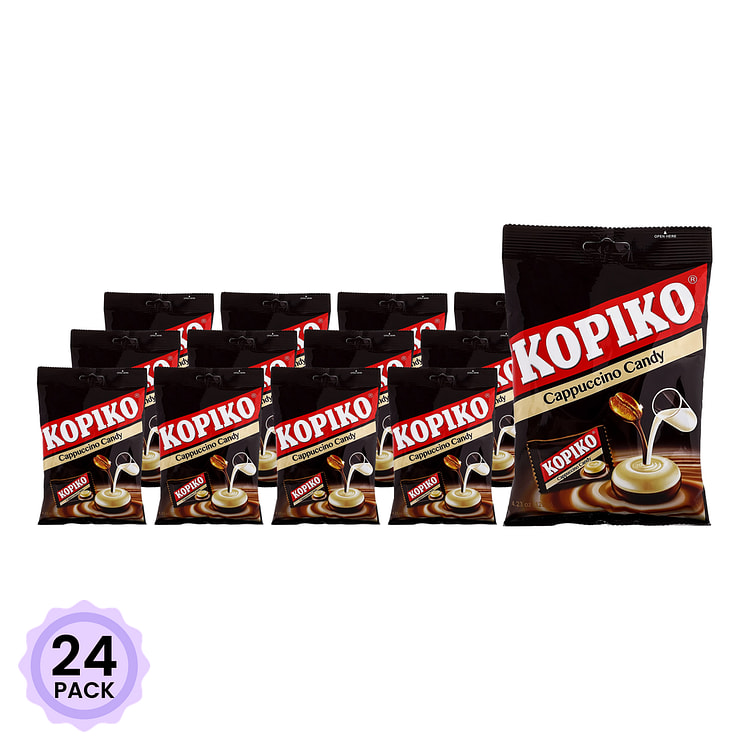 Kopiko 咖啡糖 卡布奇诺味 120 克*24 包