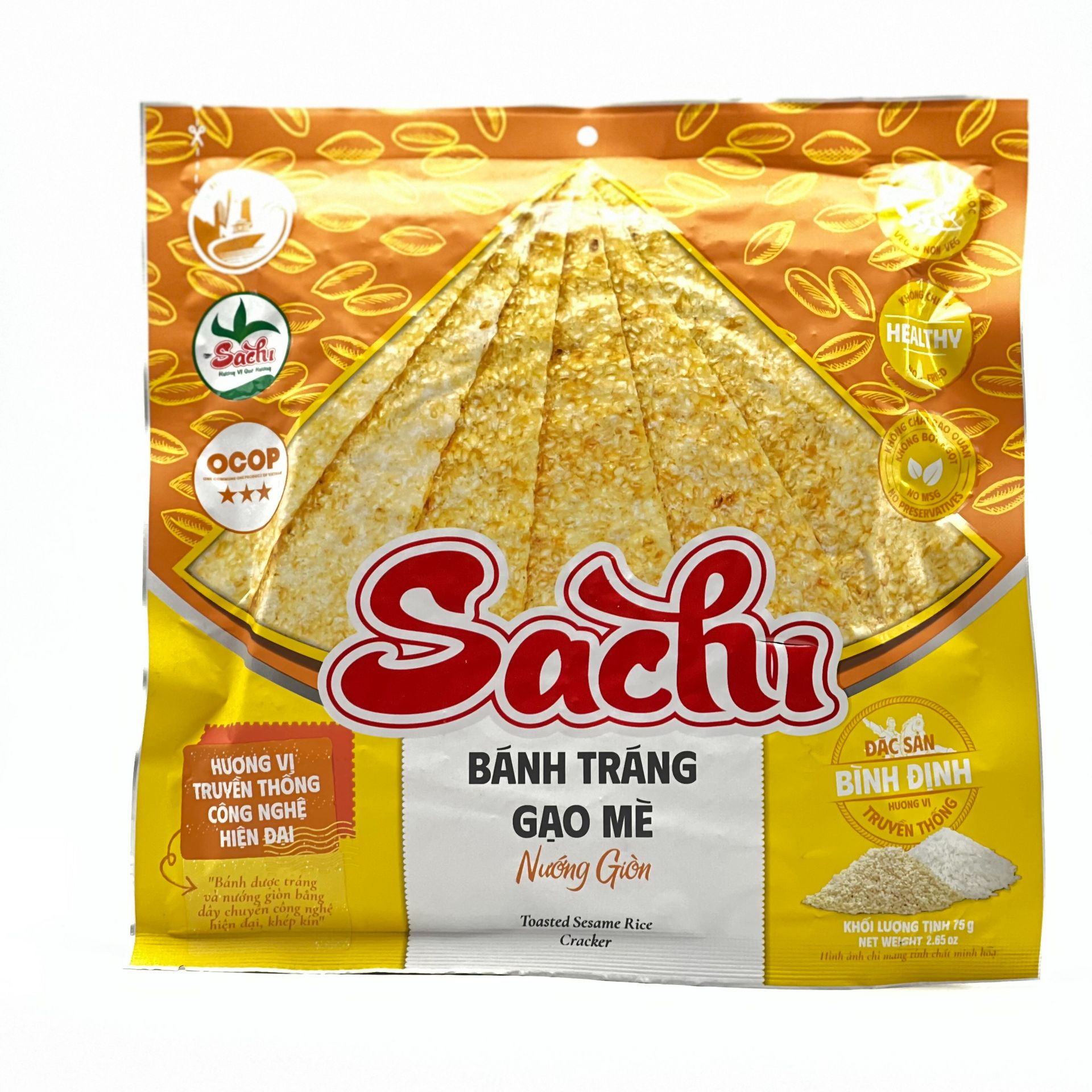 SACHI TOASTED SESAME RICE CRACKER 2.47 oz