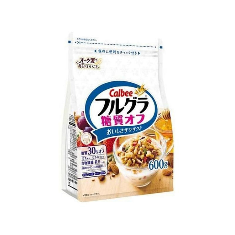 【日本直邮】Calbee卡乐比麦片 糖脂减少25% 600g