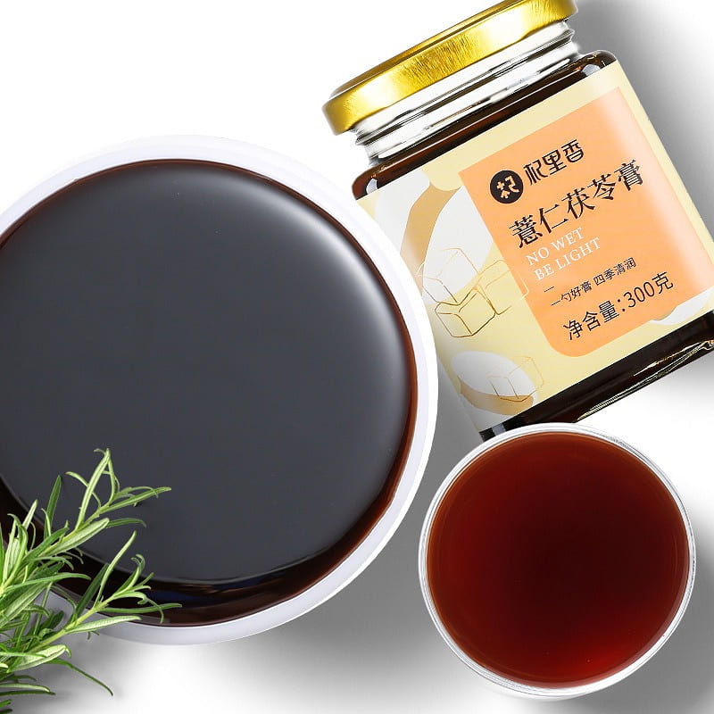【 Qilixiang 】 Coix Seed Poria paste 300g/ jar 300 그램