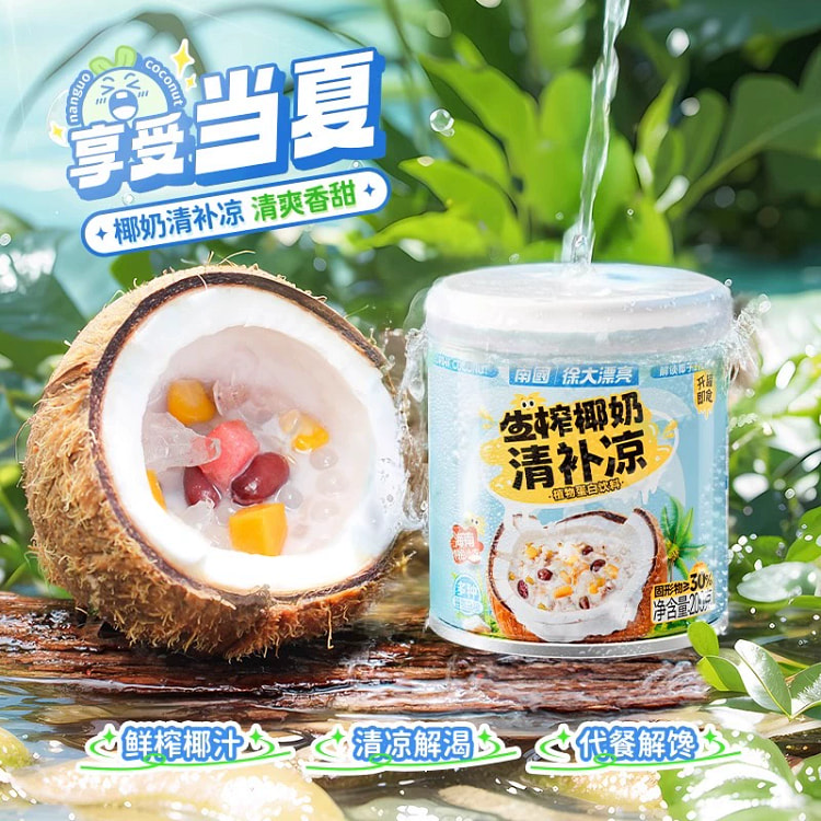 南国椰奶清补凉 海南特产200克*1罐