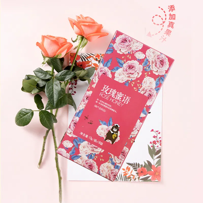 Rose honey bars 180*1 box 180 g