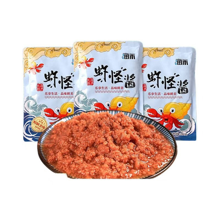 2 packs of Dalian prawn paste 200 g*2 pack
