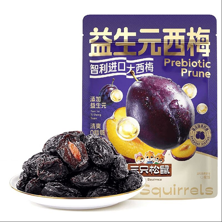 Three Squirrels Prebiotic Dried Plums 520g 520 g