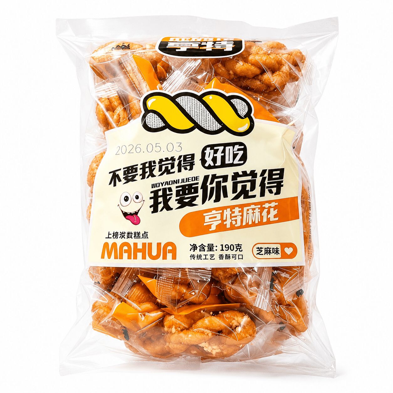 うぃーどる Get Fried Dough Twists Sesame Flavor Delivered | Weee! Asian Market