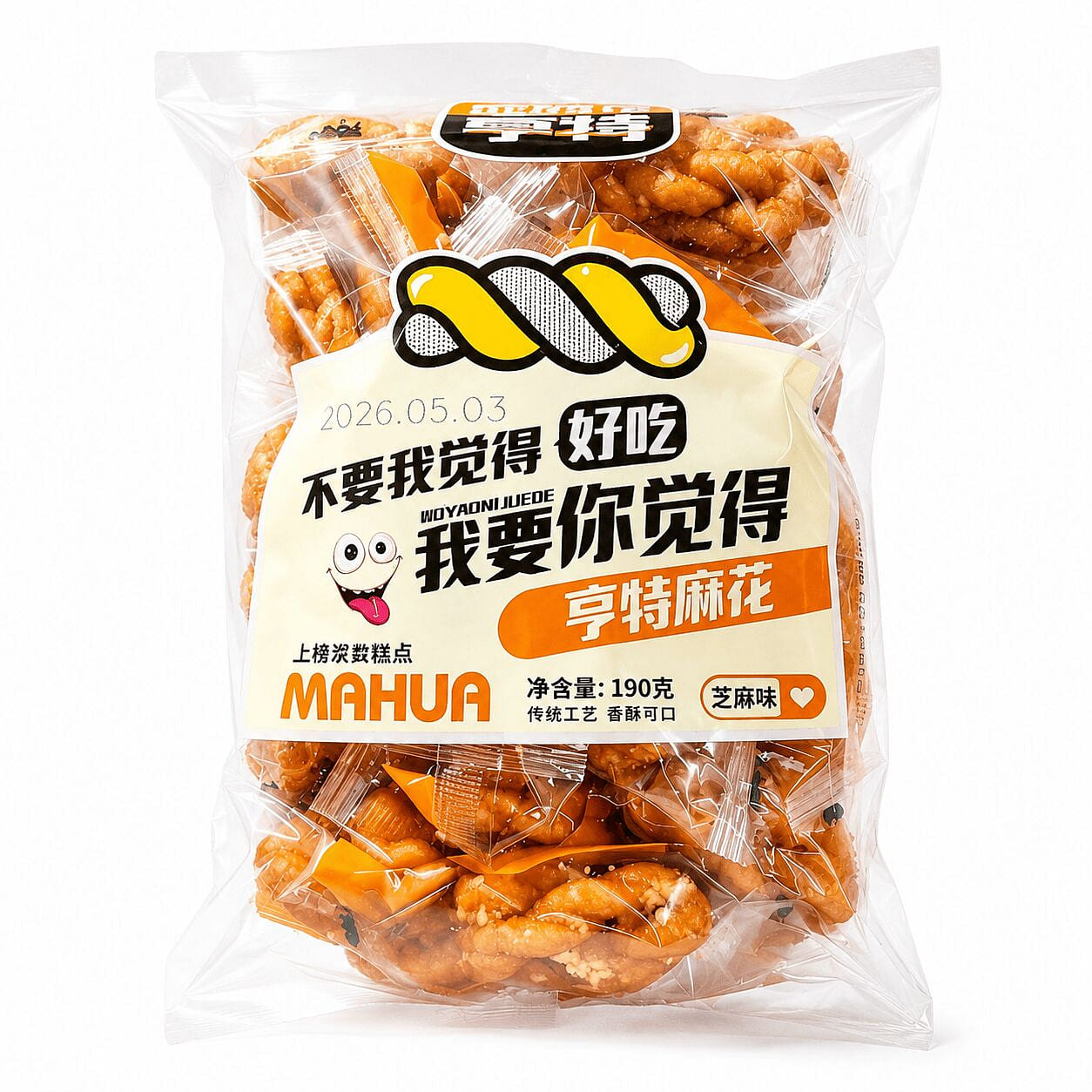 Fried Dough Twists Sesame Flavor 190 그램