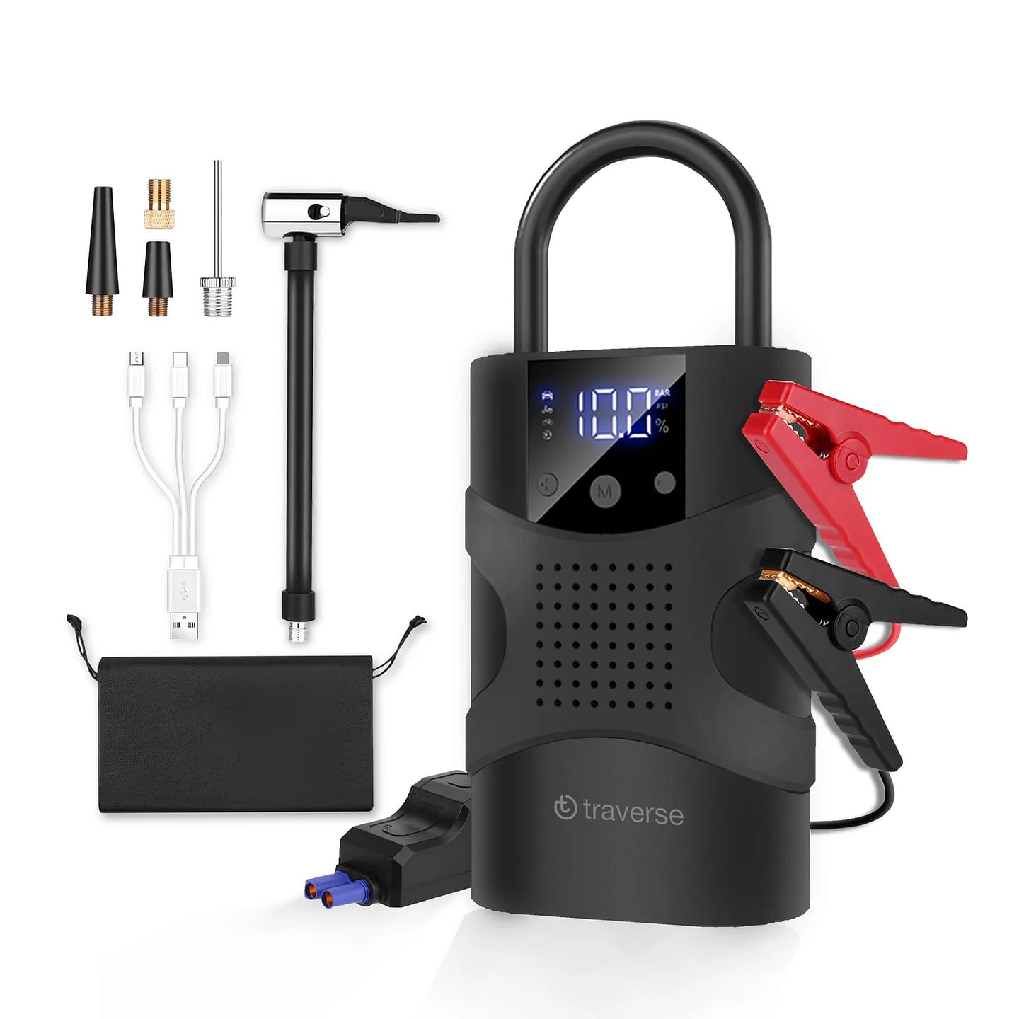 1000A Jump Starter & Inflator. 3 lb