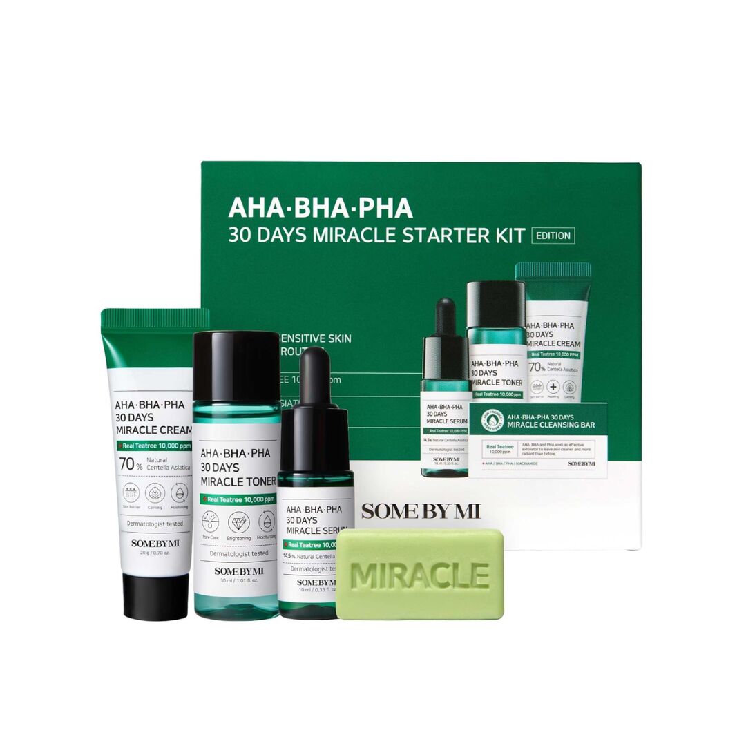 Some By Mi AHA BHA PHA 30 Days Miracle Starter Kit 4 カウント