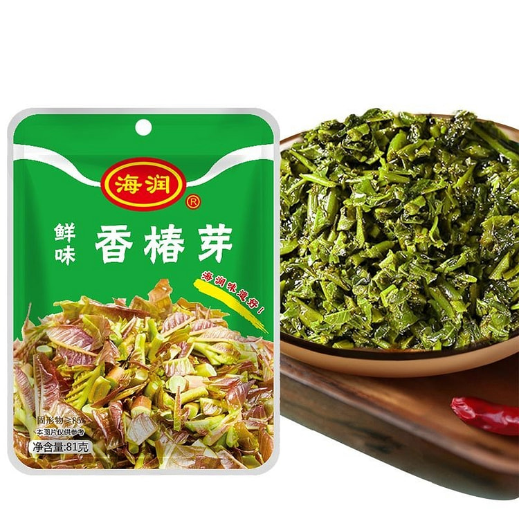 鲜味香椿芽小袋装 81g*5袋 山东日照特产