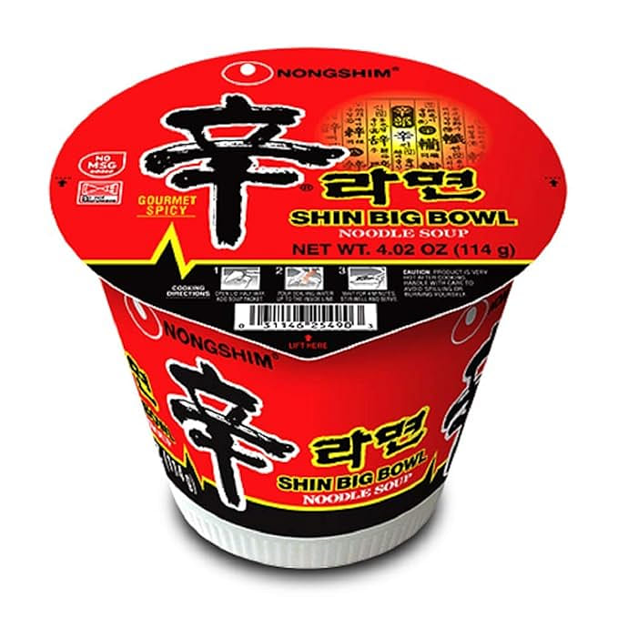 Nongshim Big Bowl Shin (6 pack) 1 each