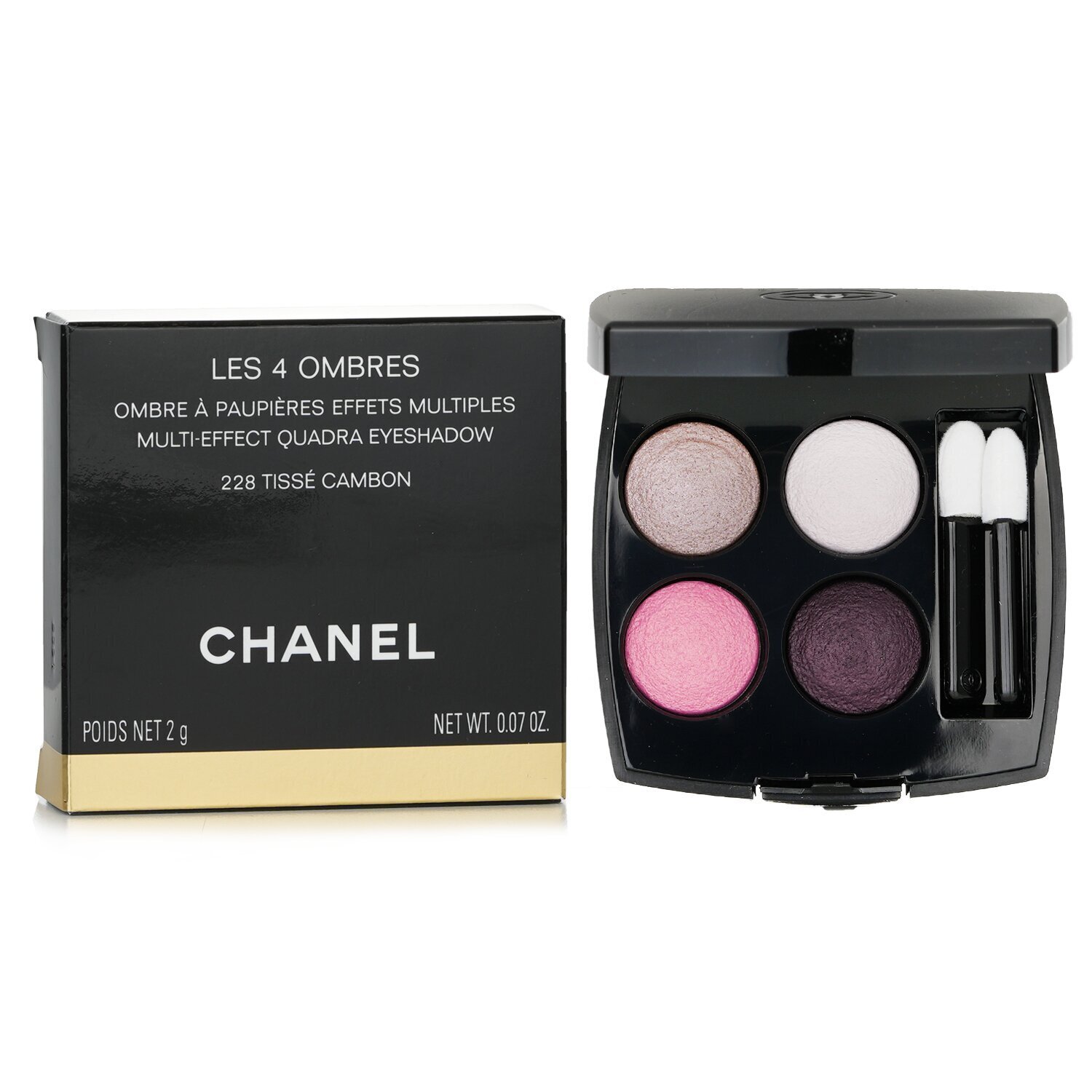 初版分 Chanel Les 4 Ombres Quadra Eye Shadow - No. 228 Tisse Cambon