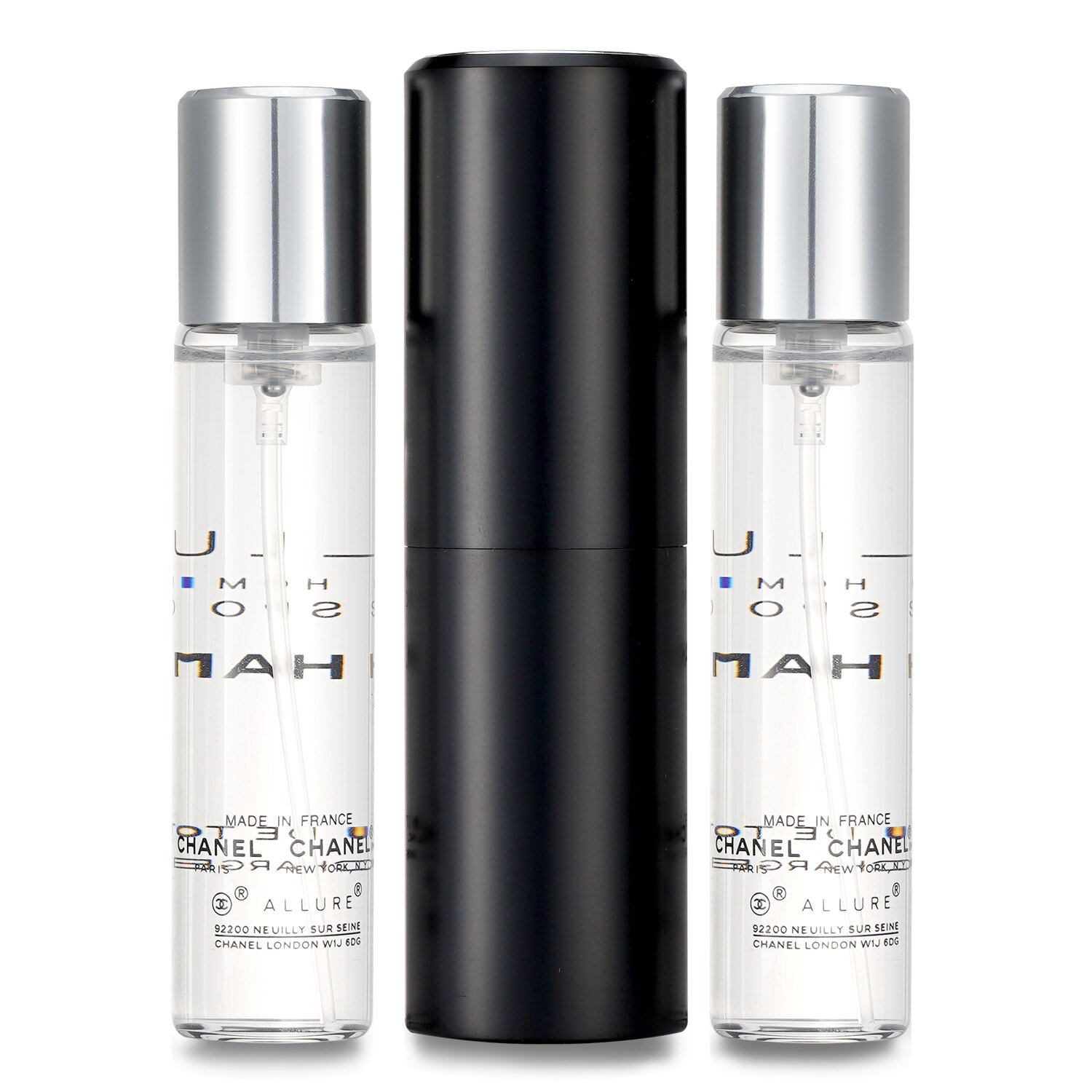 CHANEL ALLURE HOMME SPORT 携帯用 20 ml×2 Chanel Allure Homme Sport Eau De Toilette Travel Spray (With