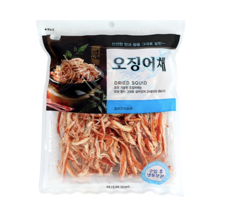 Jayone Seasoned Dried Red Squid Slices - Weee!