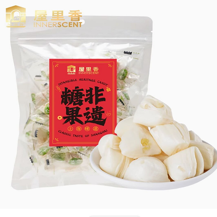 屋里香薄荷松仁粽子糖上海特产