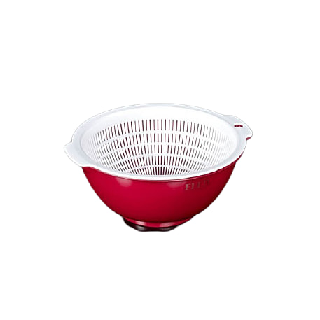 FLEIL Strainer and Bowl size: S Red