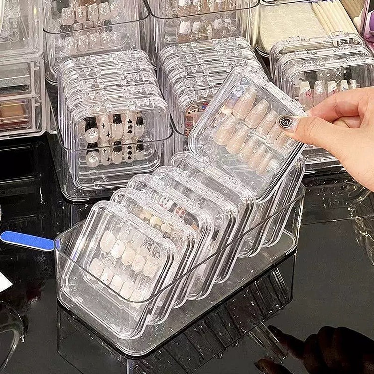 高透防尘亚克力展示收纳盒 1 个