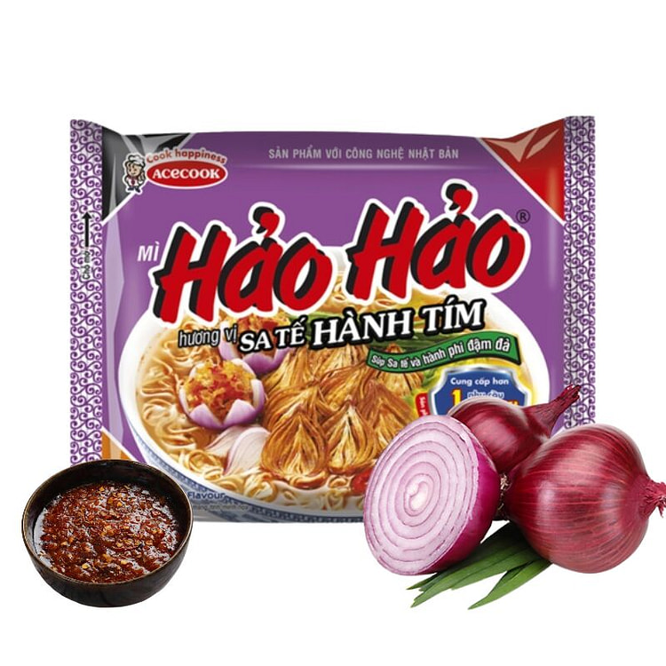 Hao Hao 沙爹红葱头风味方便面