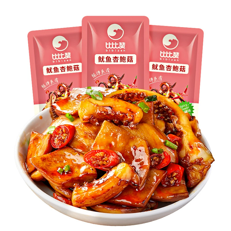 鱿鱼杏鲍菇辣味8g*1袋