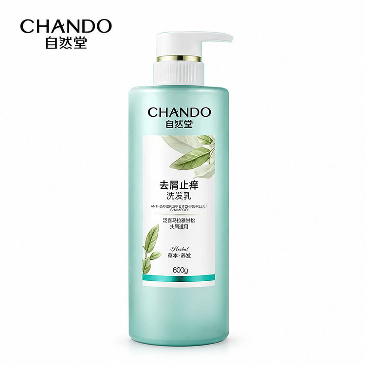 CHANDO dầu gội trị gàu ngứa làm sạch và mang lại da đầu thoáng mát 600 g