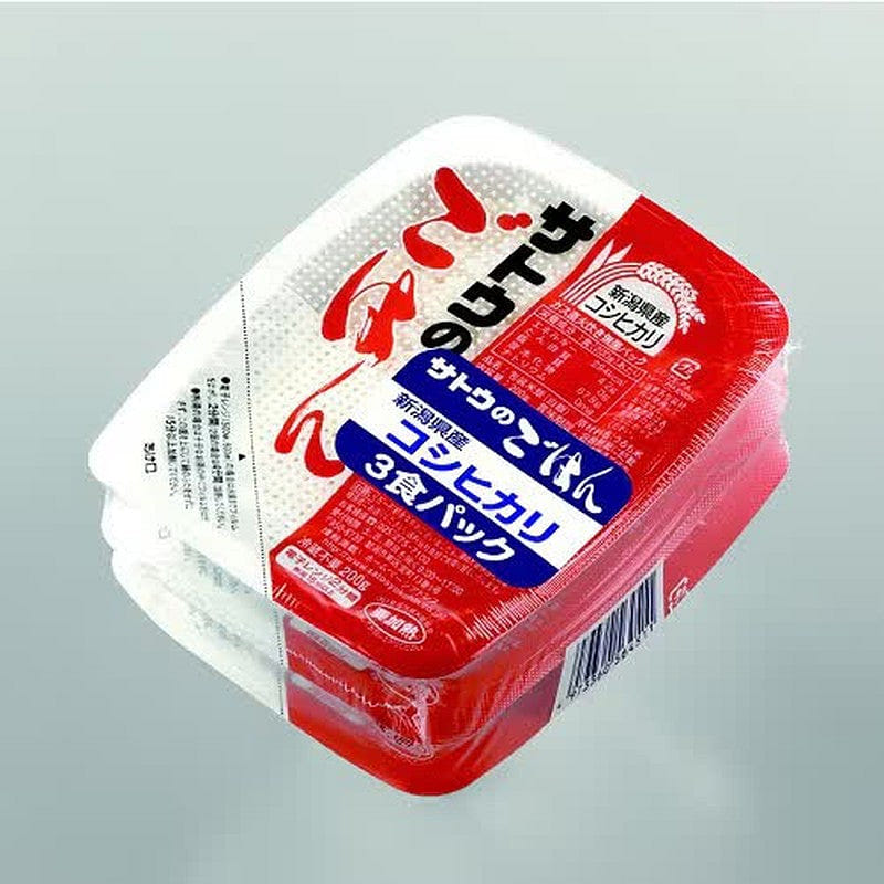 佐藤大米 新泻越光 200g*3 罐装 1 份