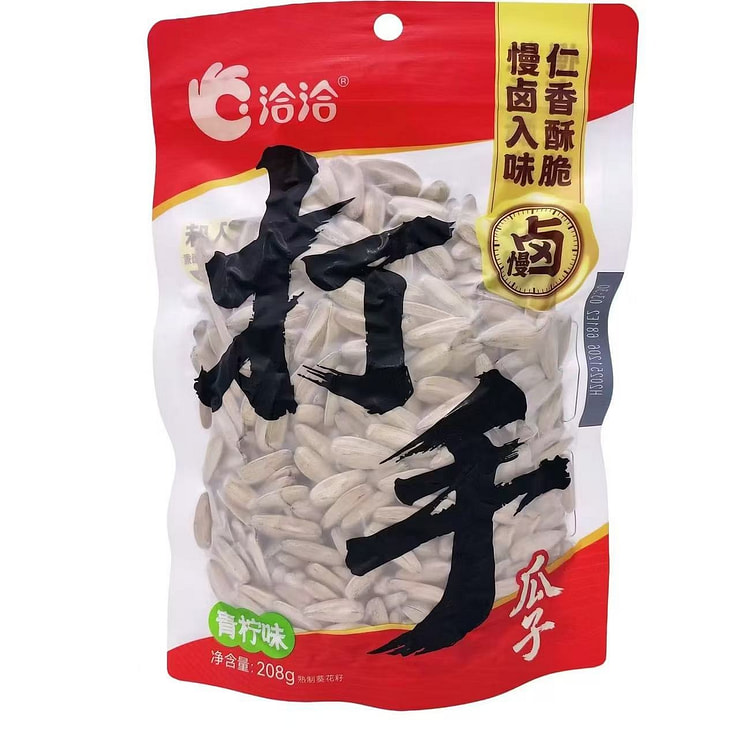 洽洽青柠味打手瓜子208g*1袋炒制坚果零食 208 克