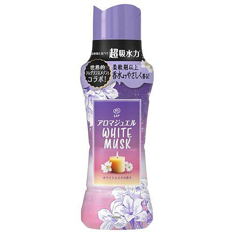 P&G Lenor Fabric Softening White MusK Beads 420ml