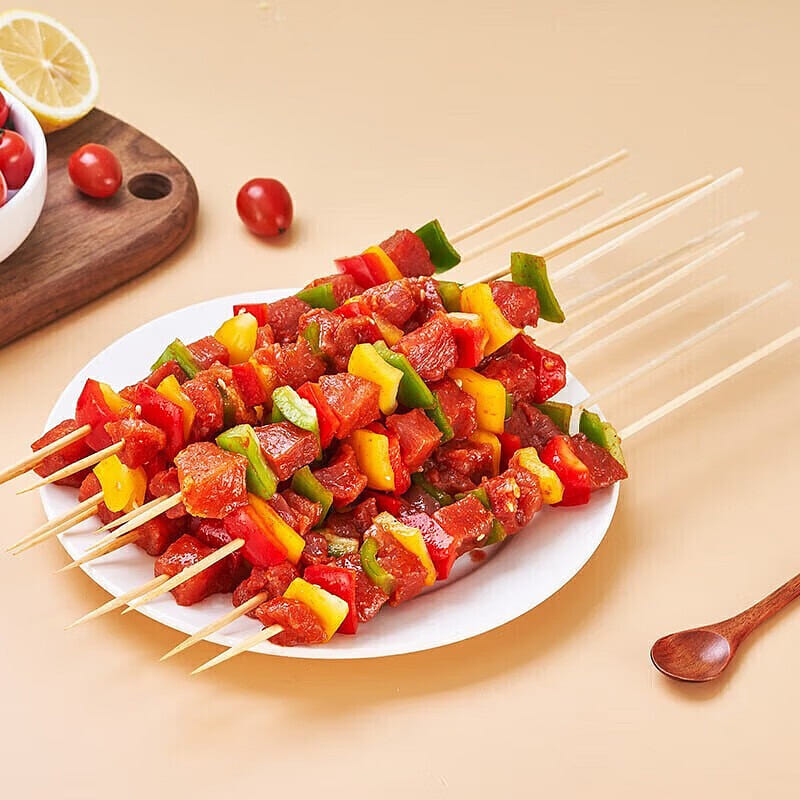 320 Premium Bamboo Skewers BBQ Skewers 1 each