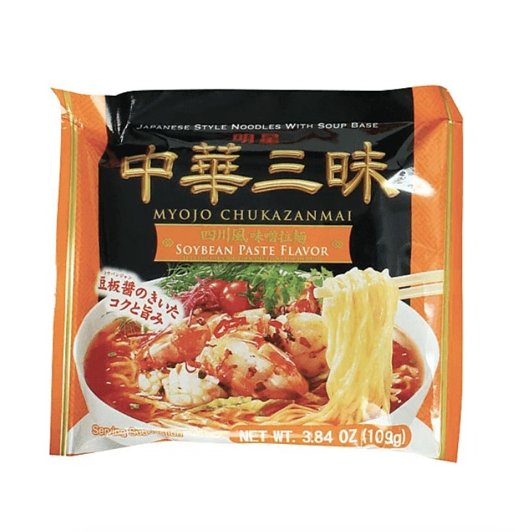 Myojo Chukazanmai Shisen Miso Japanese Ramen, Soybean Paste Flavor Weee!