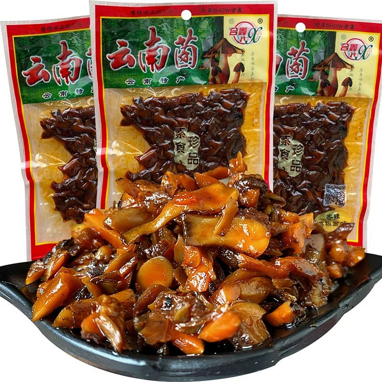 云南特产菌子零食牛肝菌味米线面条下饭菜 50 克 (min 3)