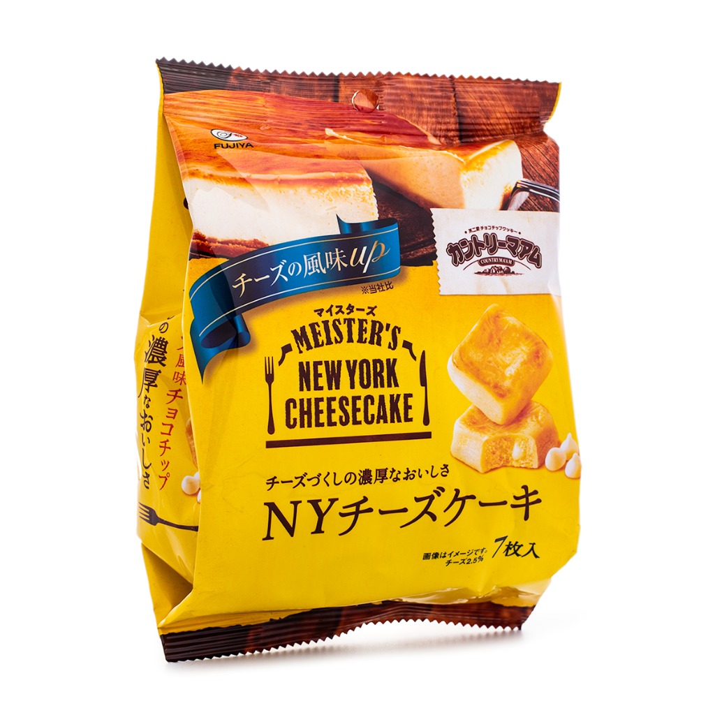 不二家 カントリーマアムマイスターズ NYチーズケーキ7枚 - Weee!