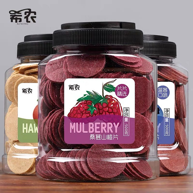 Xinong Mulberry Hawthorn Slices 500 g