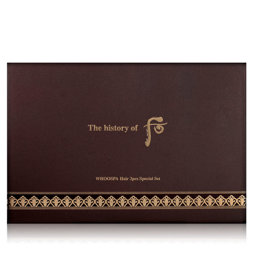 Get The History of Whoo WHOOSPA Hair 3pcs Special Set Delivered