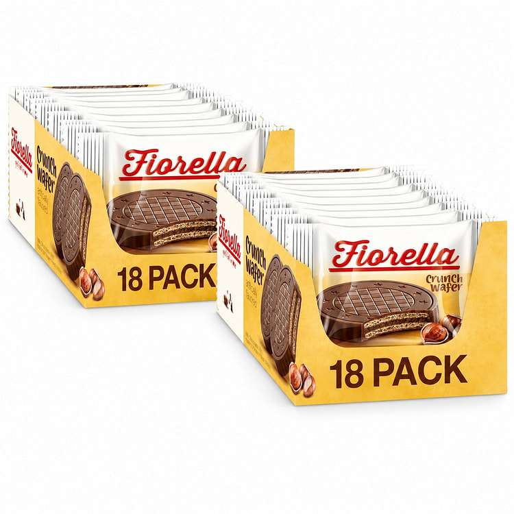 Crunch Wafer Cookies (Milk Chocolate) 36 Units 36 count
