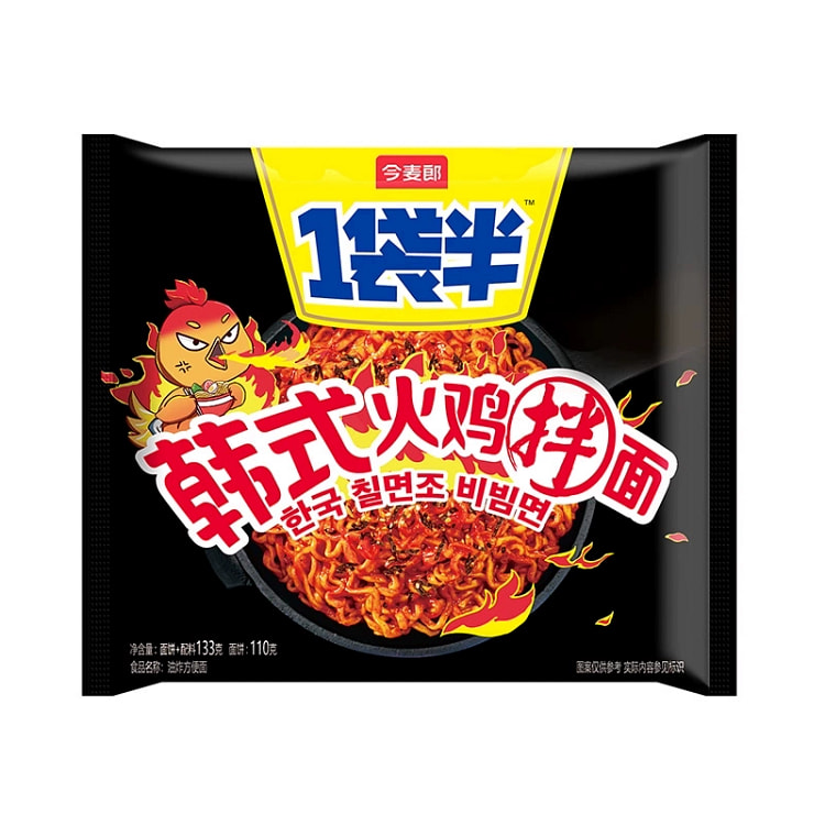 今麦郎韩式火鸡面133g*1袋 133 克