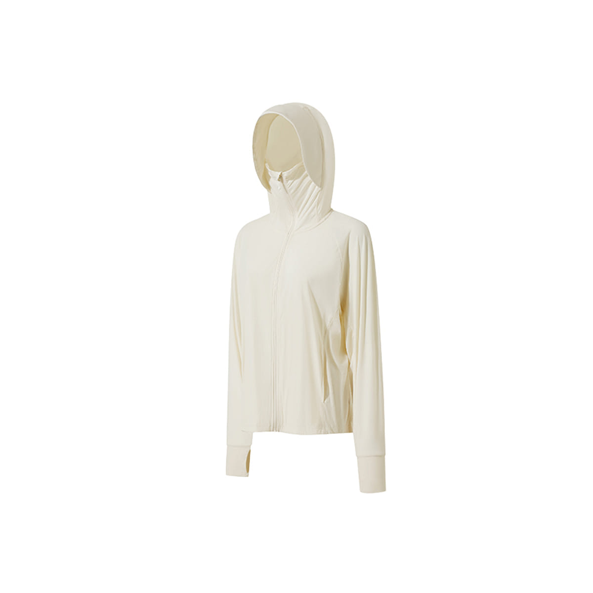 Ubras Women Anti-UV Jacket, Quick Drying Women’s Sunscreen Jacket-White-M-Long 50 g