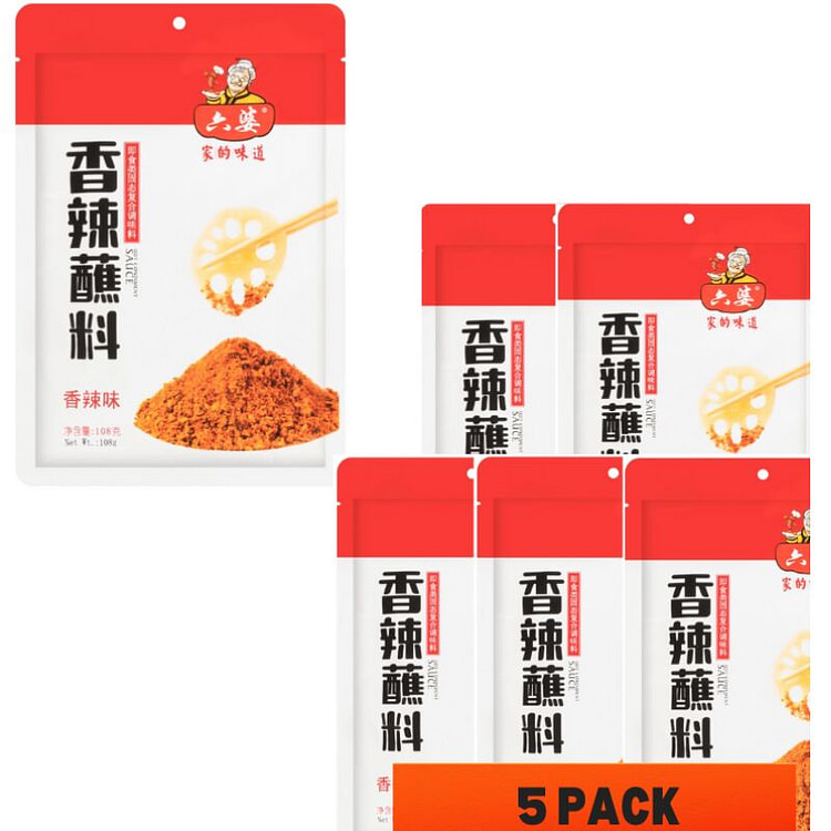 108g*5袋六婆 香辣蘸料