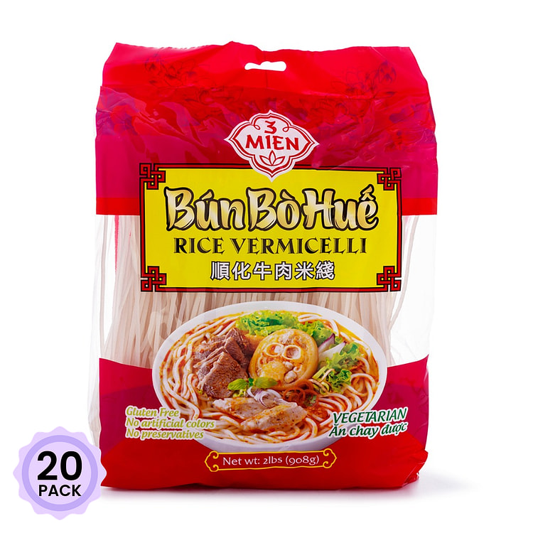 3 Mien 顺化牛肉米线 2 磅*20 包