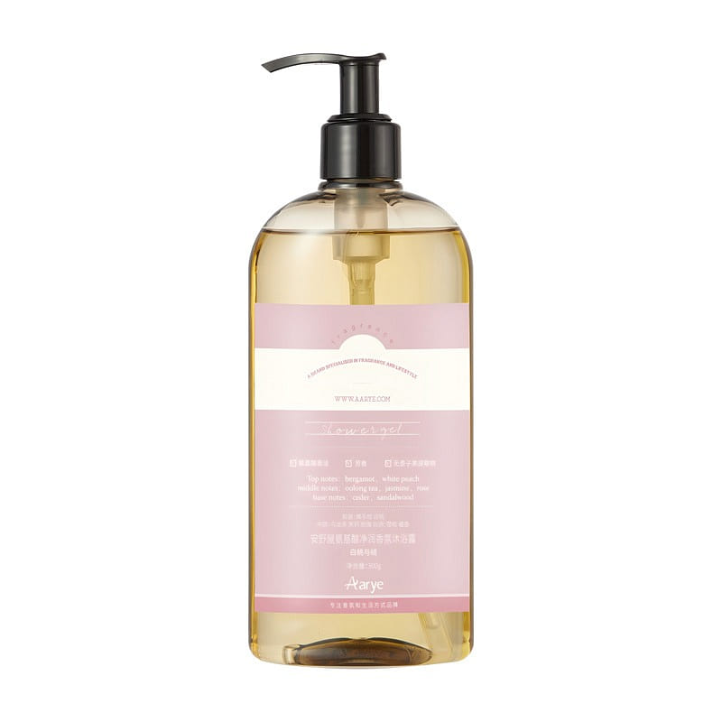 AARYE Acid Fragrance Body Wash #White Peach&Velvet 300 g
