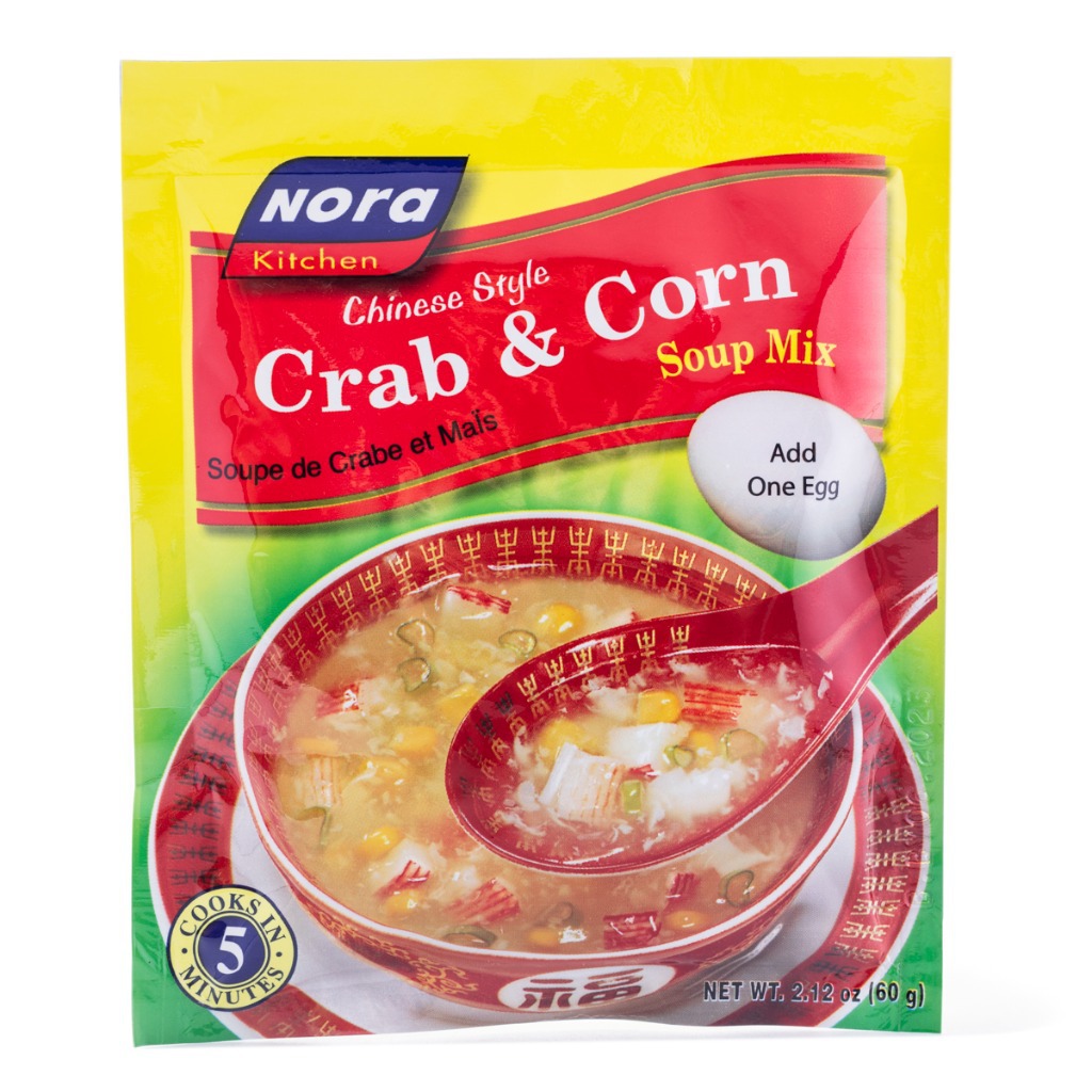 Nora Chinese Style Crab & Corn Soup Mix - Weee!