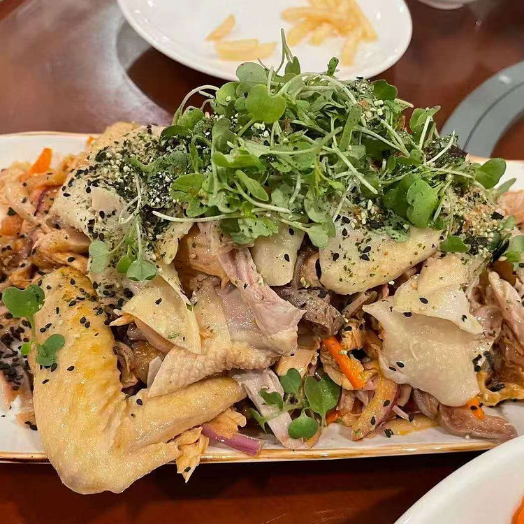 Hand pulled chicken