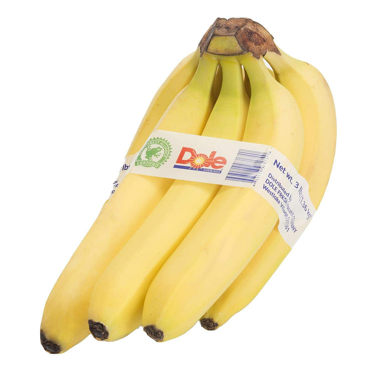 Evaxo Bananas ( 3 lbs.) 1 bunch