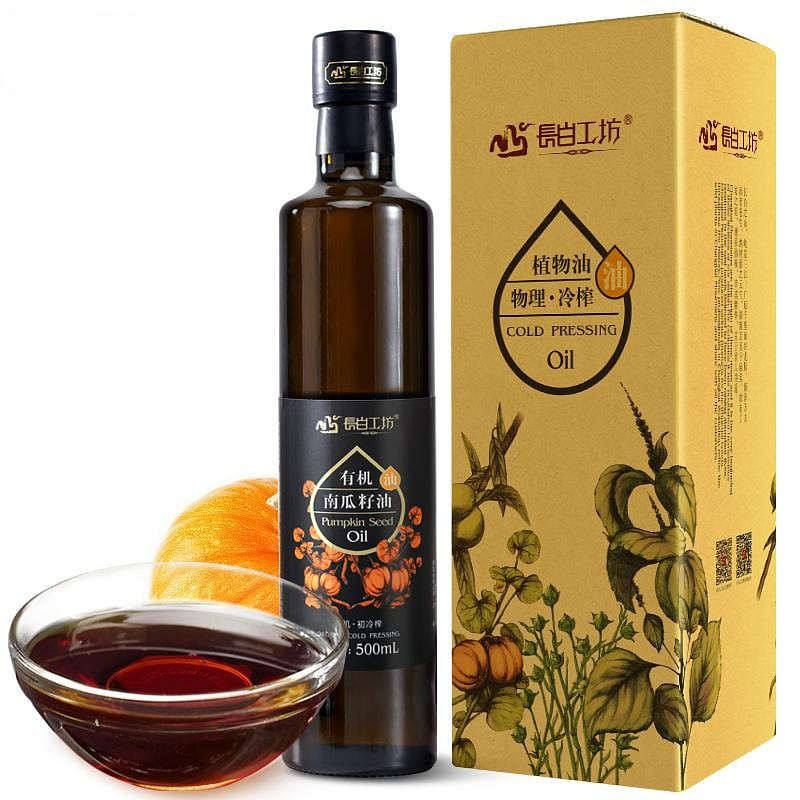 Four organic pumpkin seed oil genuine 500 ml