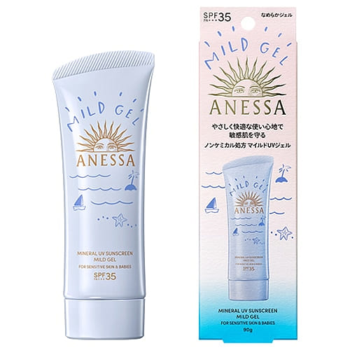 ANESSA mineral UV sunscreen mild gel 90g 1 each