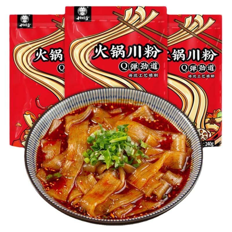 Chuanwazi Hot Pot Sweet Potato Wide Noodles 240g 240 g