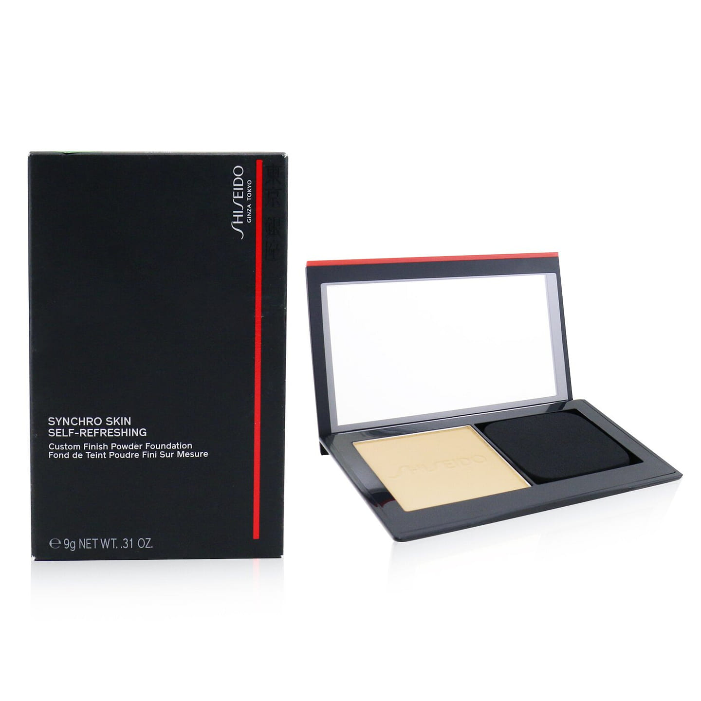 Shiseido Synchro Skin Self Refreshing Custom Finish Powder Foundation – # 310 Silk 9g/0.31oz 9 g